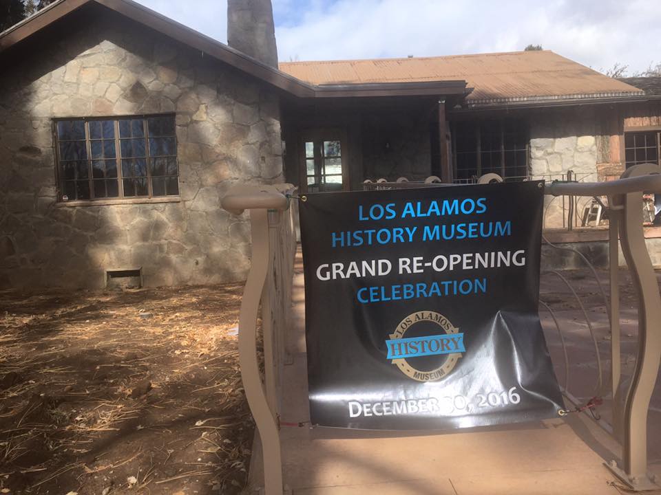 Los Alamos History Museum re-opening. Image courtesy of the Los Alamos History Museum.